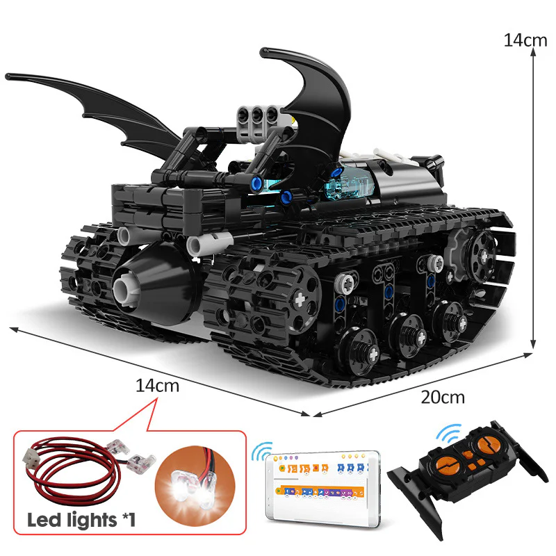 Steam programming remote control Bat vehicle 恺宇 KAIYU K96128 image 1