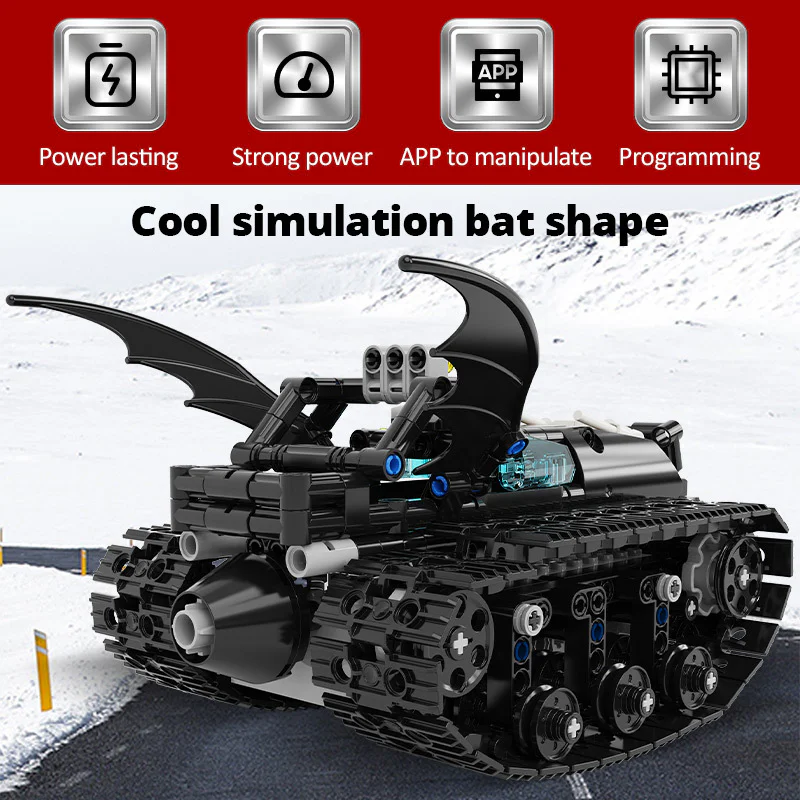 Steam programming remote control Bat vehicle 恺宇 KAIYU K96128 image 5