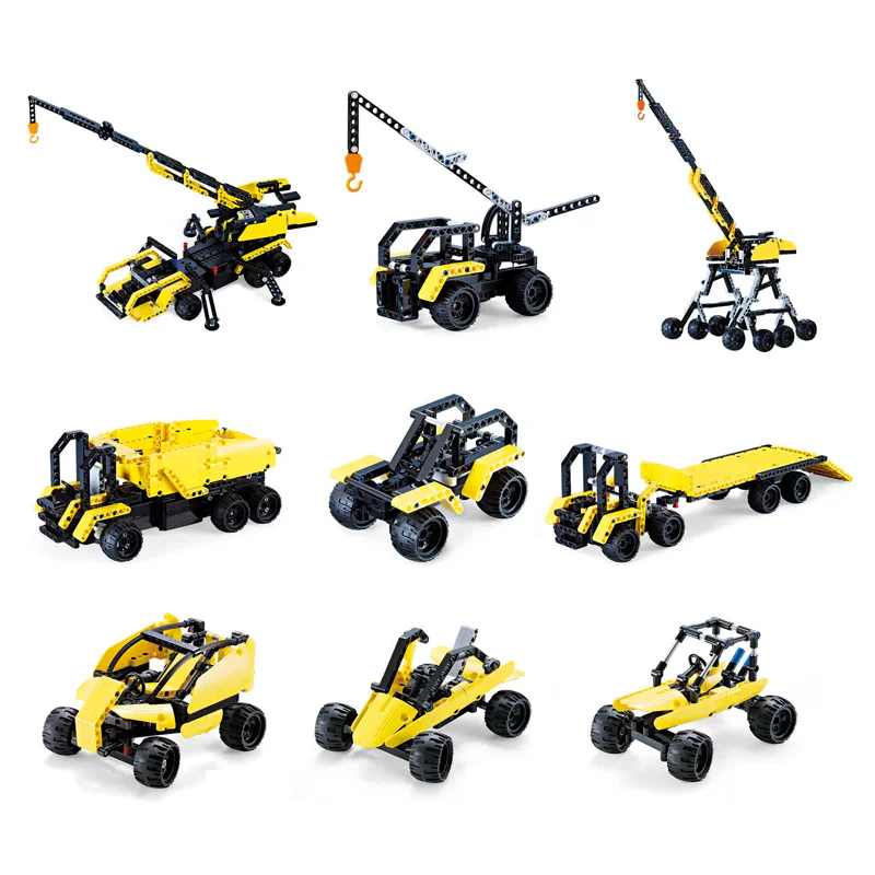 Transforming Robot Building Kit 30in1 咔搭 CaDA/双鹰 DoubleE C51020W image 5