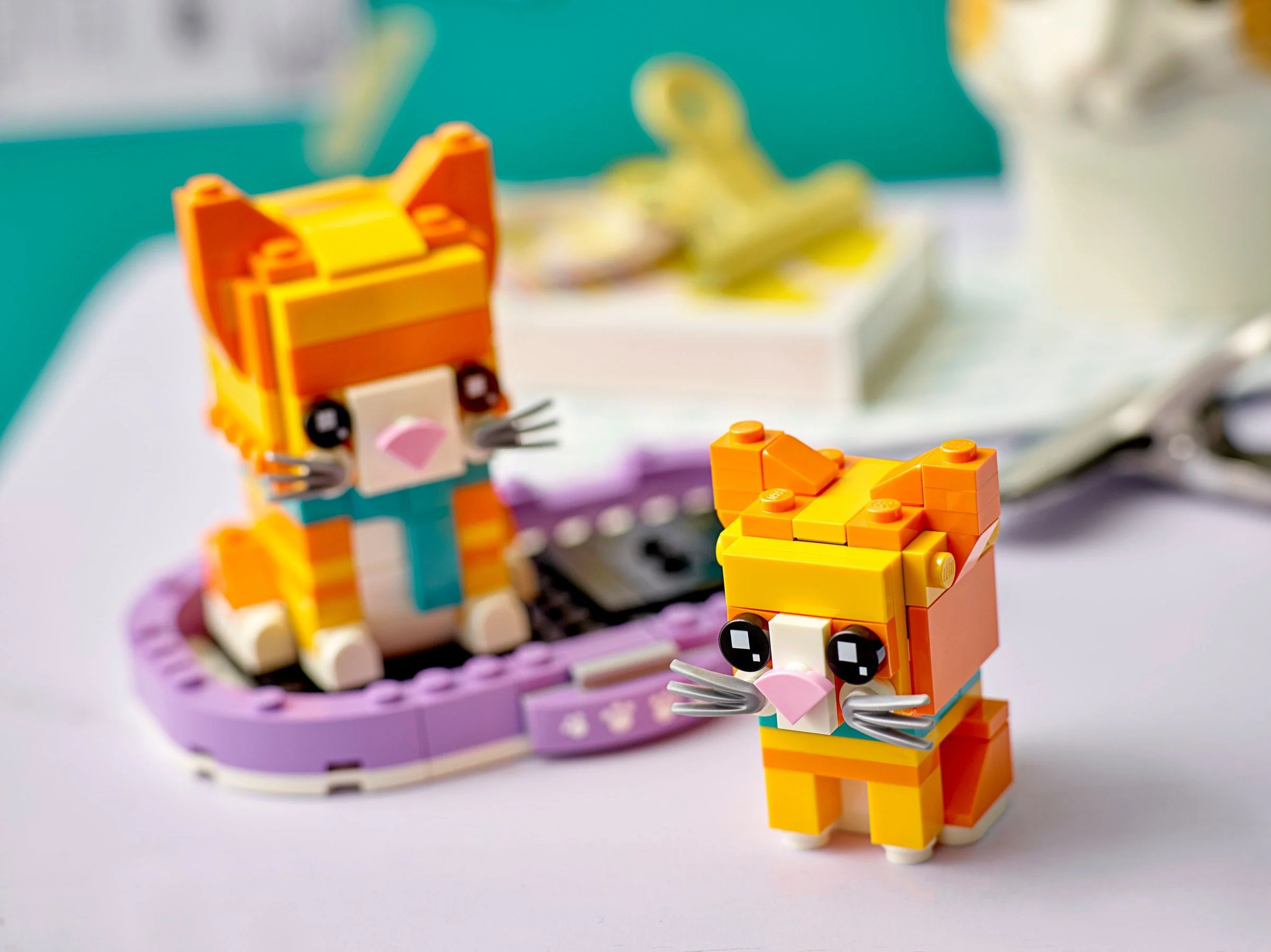 Yellow Tiger Cat 乐高 LEGO 40480 image 3