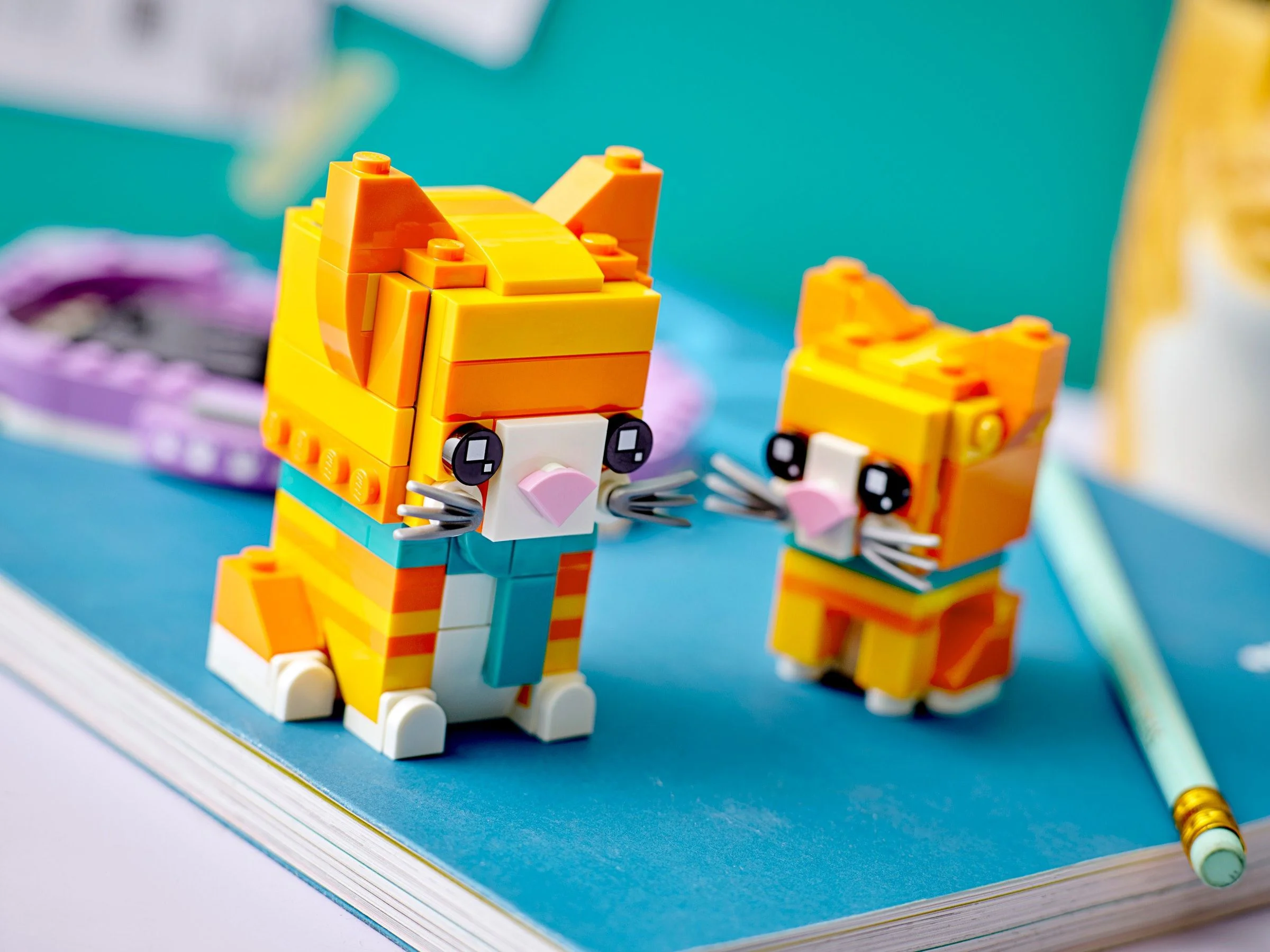 Yellow Tiger Cat 乐高 LEGO 40480 image 4