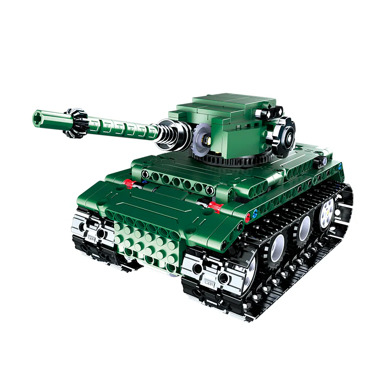 Tiger heavy tank Tiger 1 tank 咔搭 CaDA/双鹰 DoubleE C51018