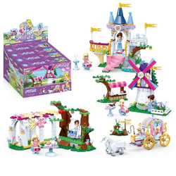 Princess, section 4. Rose windmills, luxury wagons, Anna's castle, Bella's backyard