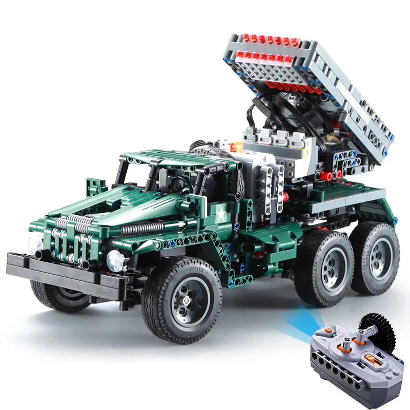 BM-21 MISSILE VEHICLE 咔搭 CaDA/双鹰 DoubleE C61002