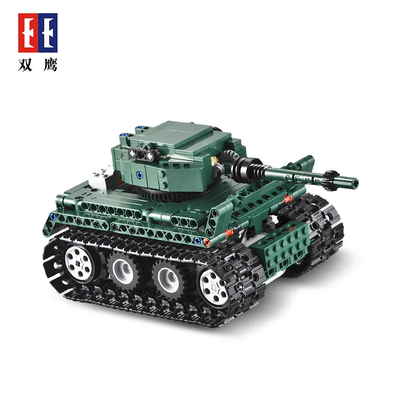 Tiger heavy tank Tiger 1 tank 咔搭 CaDA/双鹰 DoubleE C51018 image 3