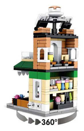 Q VERSION OF THE STREET VIEW: COFFEE SHOP 潘洛斯 PANLOSBRICK 657047 image 2