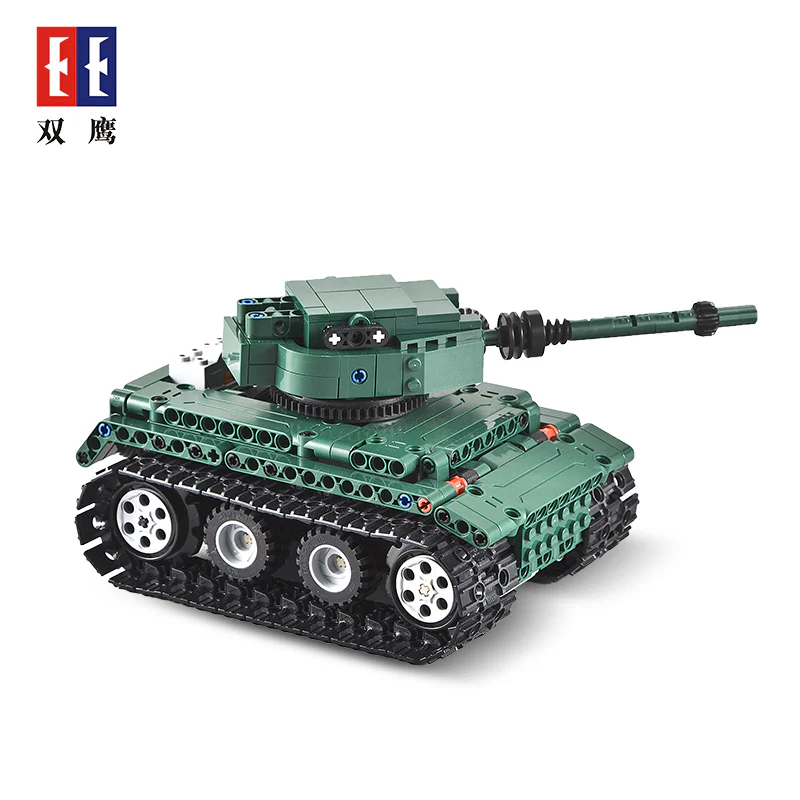Tiger heavy tank Tiger 1 tank 咔搭 CaDA/双鹰 DoubleE C51018 image 4