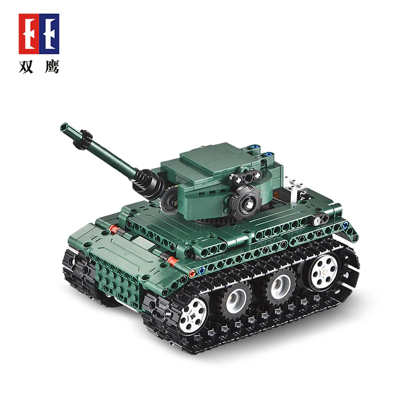 Tiger heavy tank Tiger 1 tank 咔搭 CaDA/双鹰 DoubleE C51018 image 5
