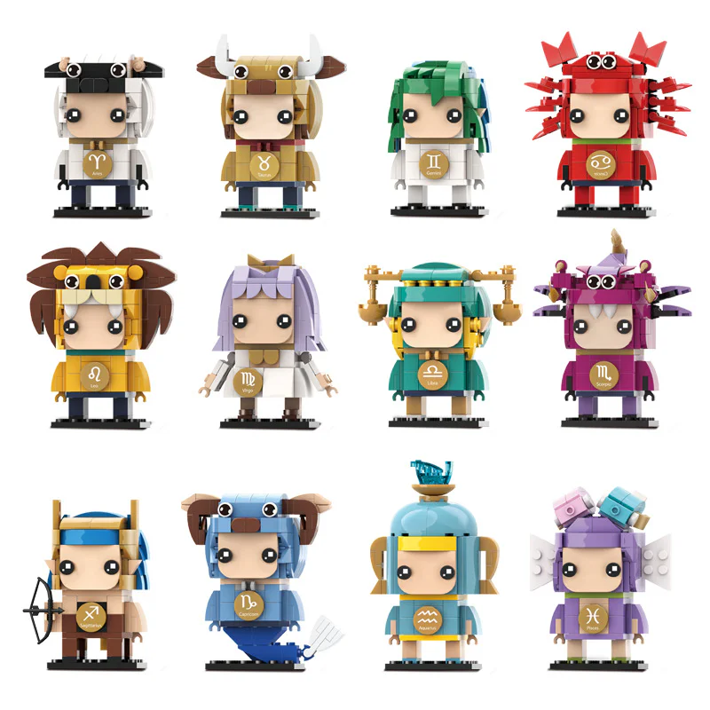 Twelve Zodiac Animals Heads 12 Varieties 万格 WANGE/乐博士 Dr.Luck WG043