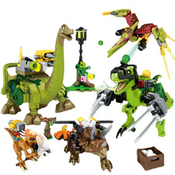 Dinosaurs from the world. Eight