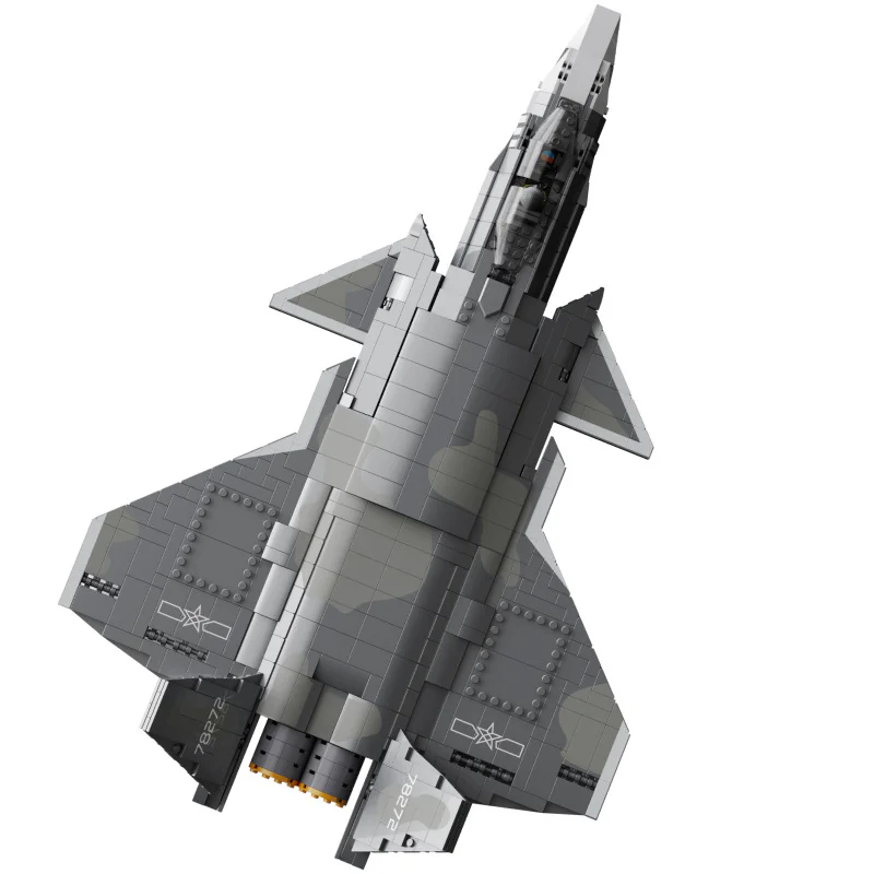China's J-20 Stealth Fighter 臻砖科技 Reobrix 33025