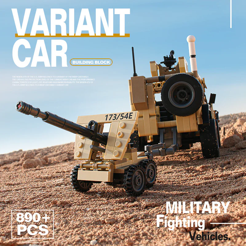 M-ATV MINE-PROOF VEHICLE 澳可 AchKo 60003 image 4
