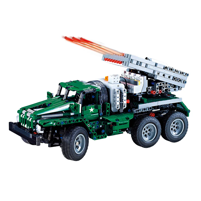 BM-21 MISSILE VEHICLE 咔搭 CaDA/双鹰 DoubleE C61002 image 11
