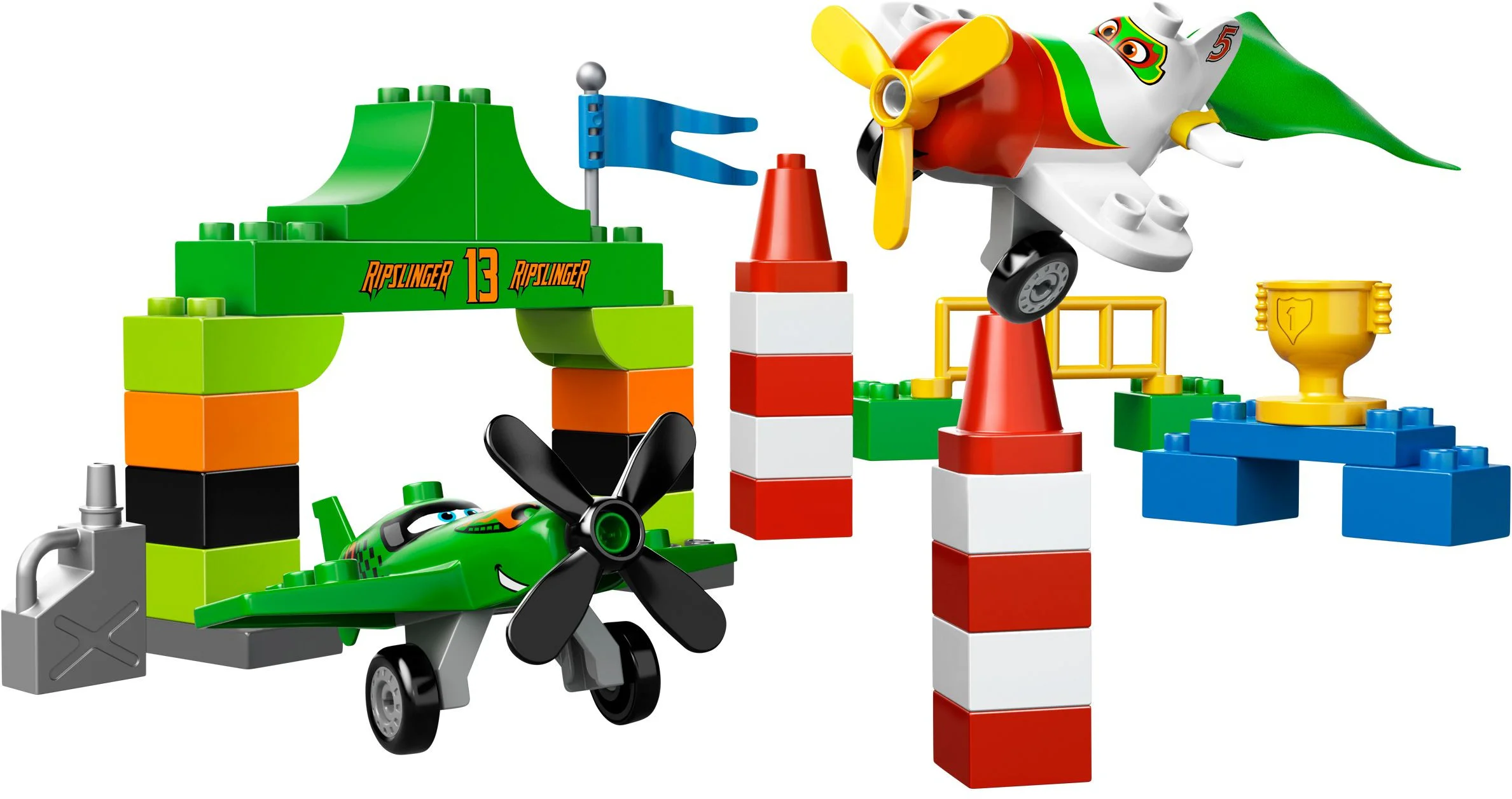 Total aircraft mobilization: aerial competition in Lipslinger 乐高 LEGO 10510