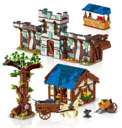 Middle Ages: Medieval Small Town Market