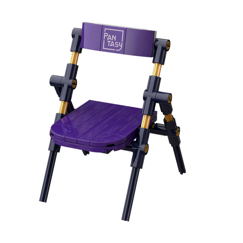 Mahjong: Folded Armchair, 4 pieces 拼奇积木 Pantasy 18006
