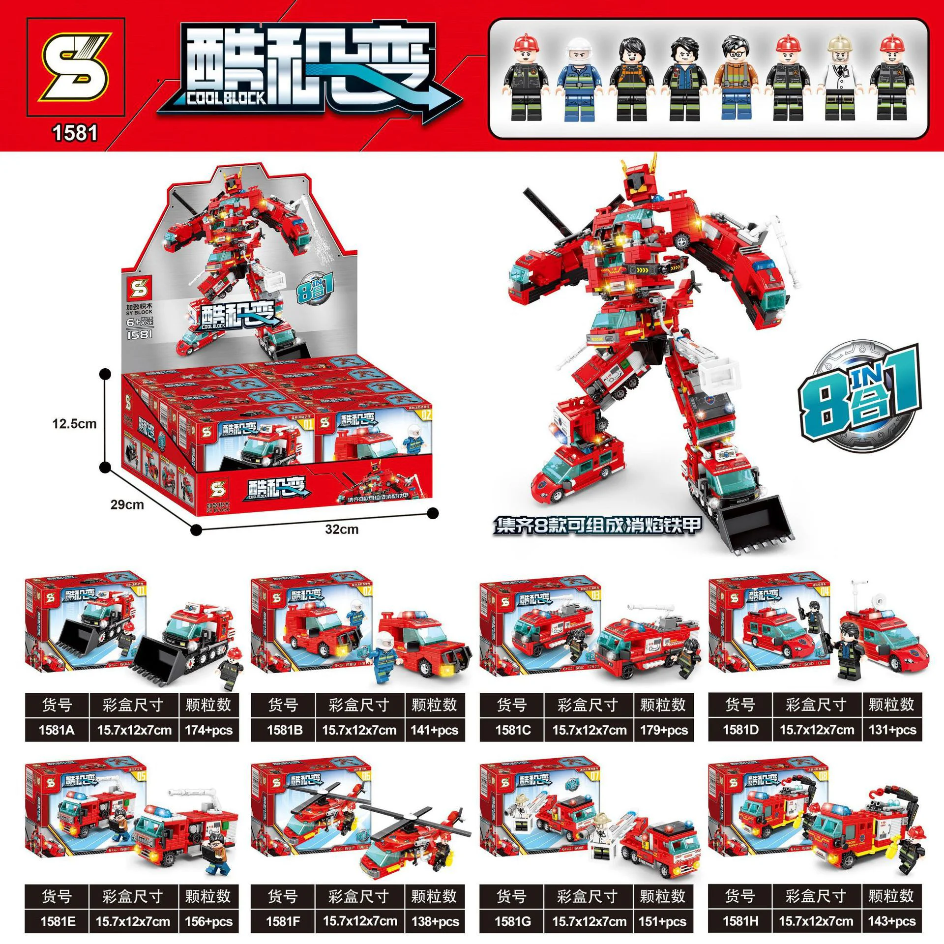 Cool change: Flaming armor, 8 1581