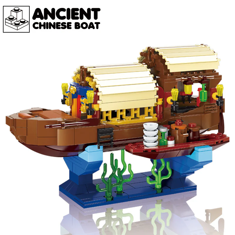 Chinese ancient flower ships 星堡 XINGBAO XB-18013