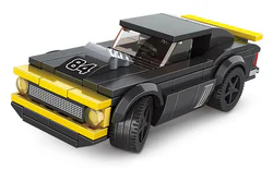 Black Muscle Car