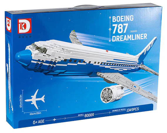 Boeing, 787. Dream passenger 得客创想 DK 80009 image 3