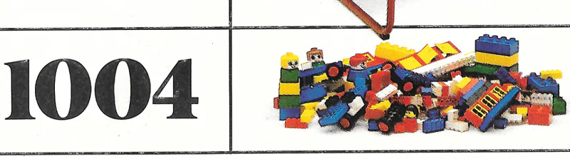 Spare parts bag 乐高 LEGO 1004