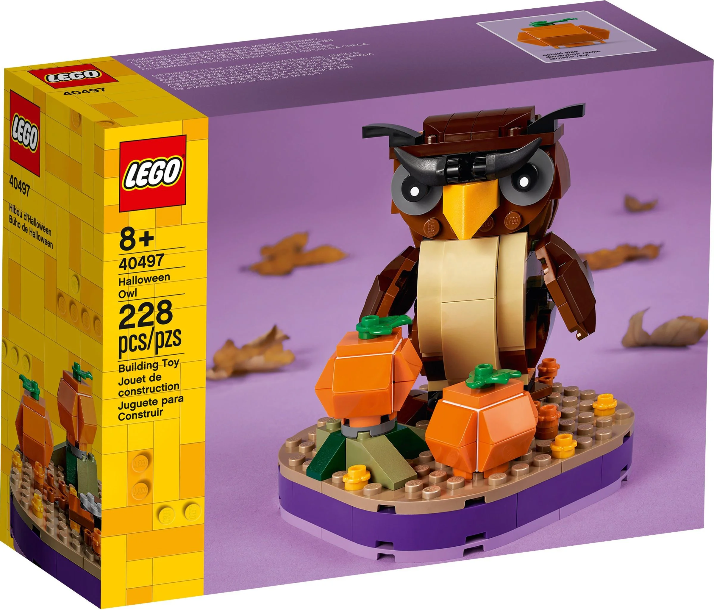 Halloween owl 乐高 LEGO 40497 image 4
