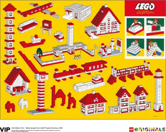 Brochure: 1958 Lego System Handbook 乐高 LEGO 5006005
