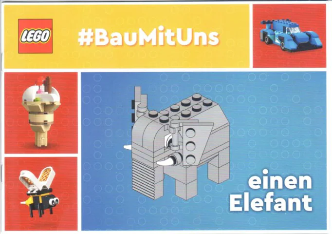 Elephants 乐高 LEGO BMU01