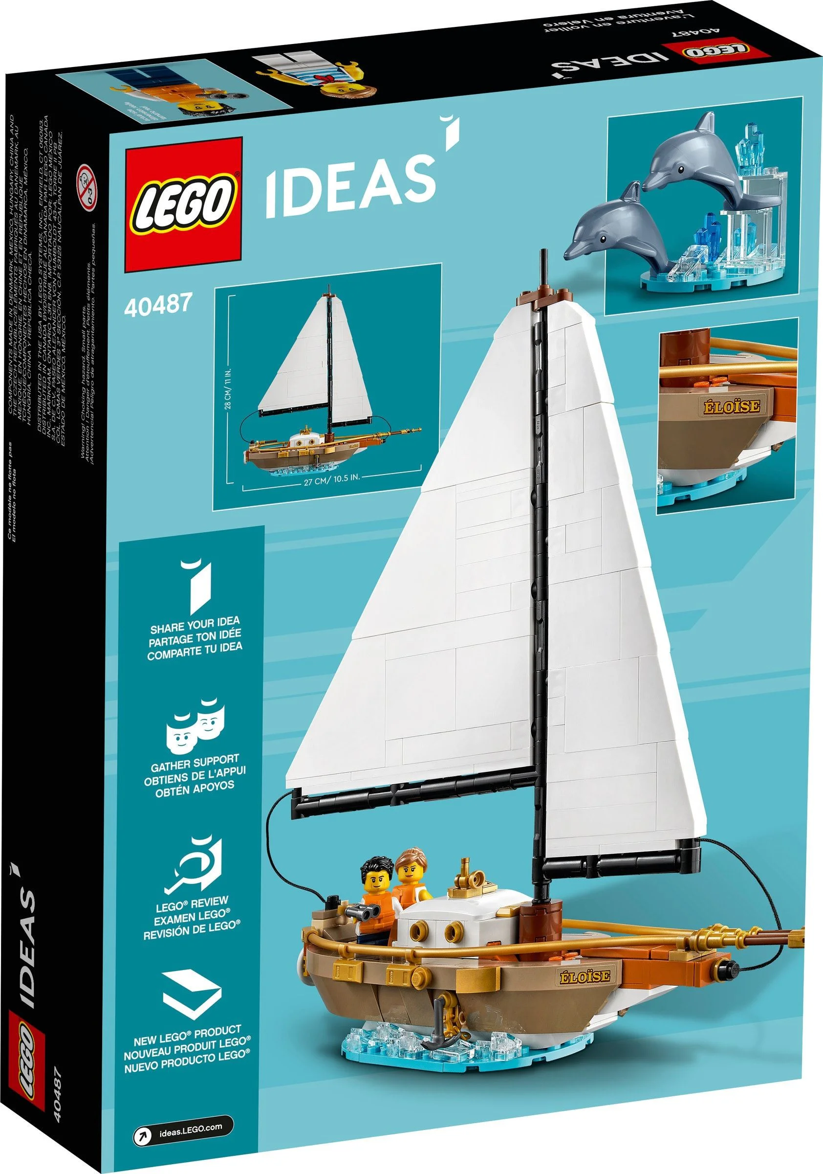 A holiday sailer 乐高 LEGO 40487 image 6