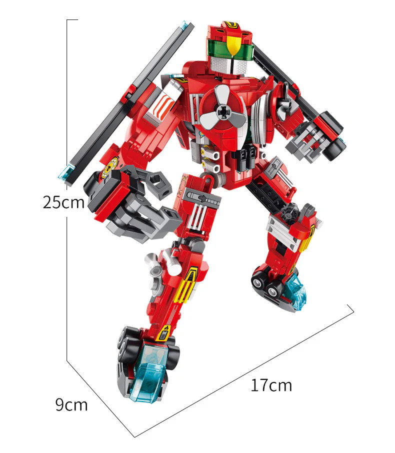 Cosmic Guard: Lightning Firefighter Armor 4 潘洛斯 PANLOSBRICK 689005 image 2