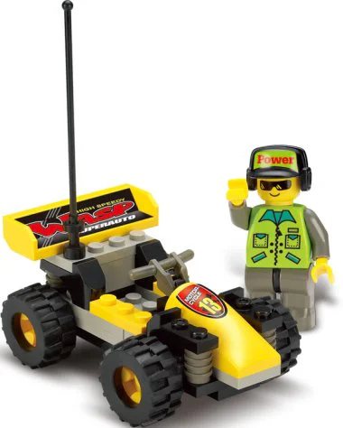 Crazy Drag Racing 小鲁班 Sluban M38-B0135 image 12