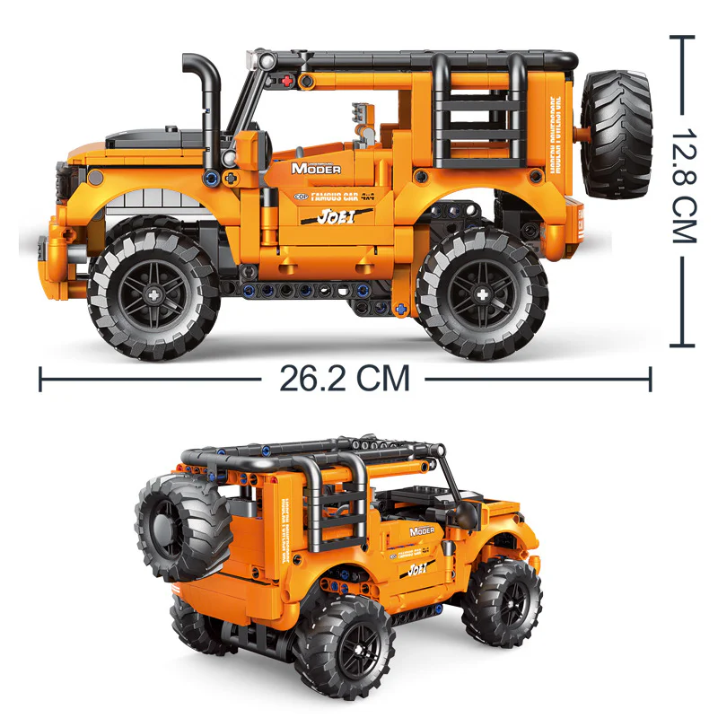 Land Cruiser - Gobi chasers 迪库 DECOOL/酷小砖 BrickCool 3817 image 3