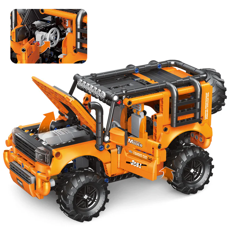 Land Cruiser - Gobi chasers 迪库 DECOOL/酷小砖 BrickCool 3817 image 4