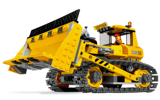 Bulldozer 乐高 LEGO 7685 image 4