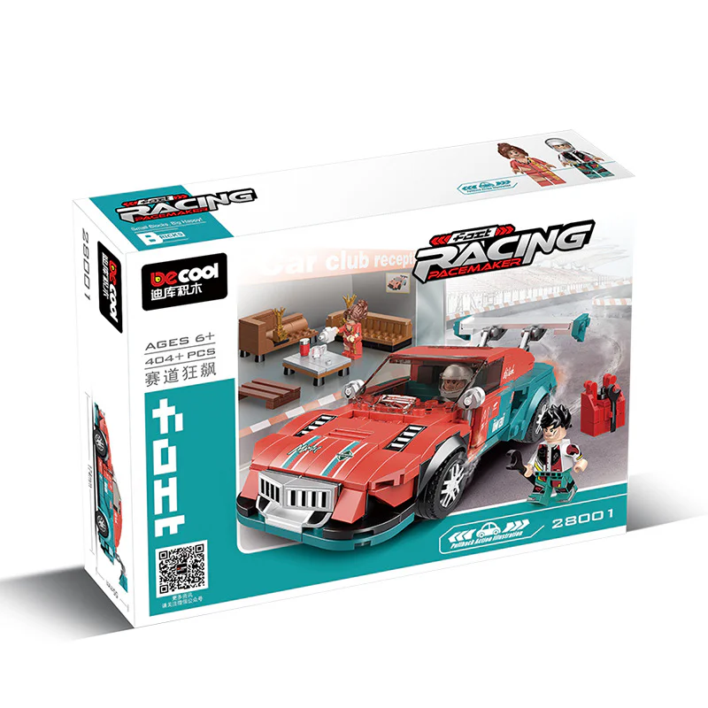 It's a race track 迪库 DECOOL/酷小砖 BrickCool 28001