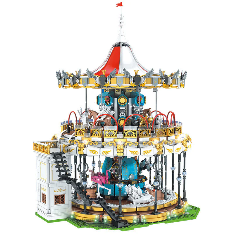 YO-star Dreamland: Rounded Horses 宇星模王 MOULDKING 11011 image 1