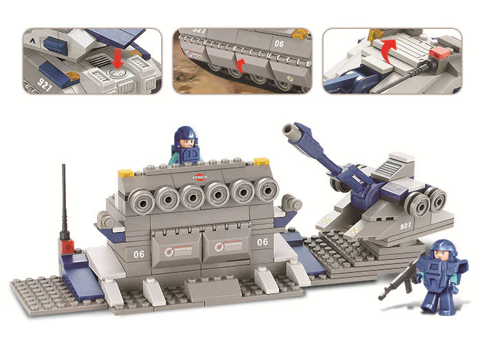 Special Forces - Juggernaut Tank 小鲁班 Sluban M38-B0205 image 2