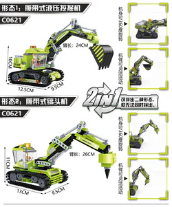 Track-type hydraulic excavator.