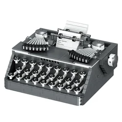 A classic retro typewriter