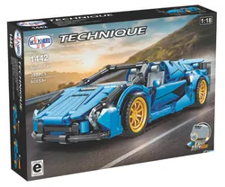 Open-top sports car, rear-wheel drive, 1:18 scale model.