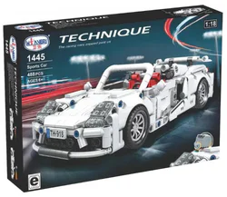 Open-top sports car, rear-wheel drive, 1:18 scale.