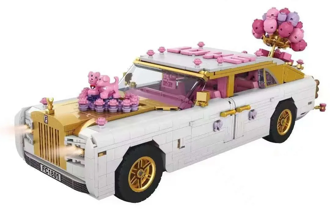 Romantic Wedding Car 方橙积木 Forange FC1801