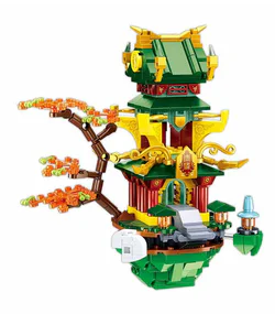 Mystical Pavilion: Blue Temple