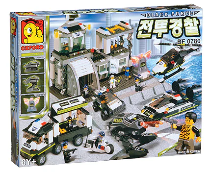 Fighting Police: Black Armored Forces 小牛津 OXFORD BF0780