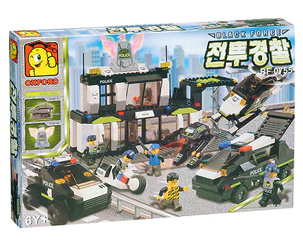 Battle Police: Black Armored Warrior 小牛津 OXFORD BF0755
