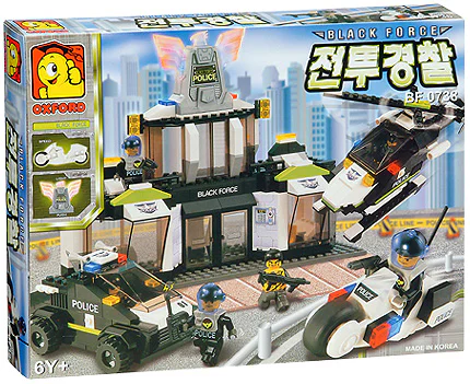 Special Tactics Police: Black Armored Forces 小牛津 OXFORD BF0738