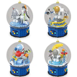 Crystal Ball Music Box - Astronaut 4 Styles