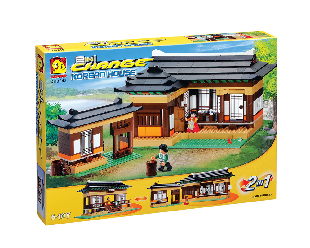 North Korean house. 小牛津 OXFORD CH3243