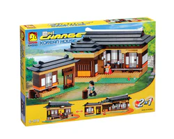 North Korean house.