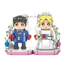 Eternal heart wedding doll